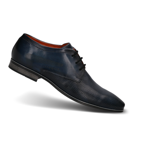 Morino I Leather Shoe - Blue
