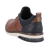 Rieker Mens Leather Dress Shoe - Brown