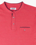 Polo Short Sleeve Shirt - Coral