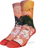 Flamingos In Sunset Socks Size 5-9