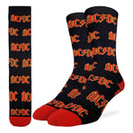 Good Luck Socks AC/DC  Size 8-13