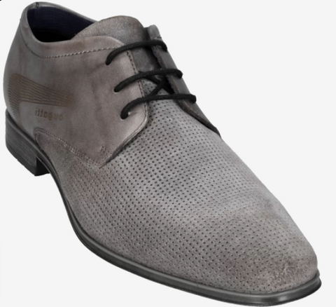 Morino I Leather Shoe - Grey