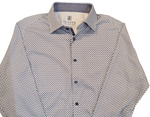 Jersey Long Sleeve Buttoned Shirt - White
