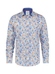 FAVELA Long Sleeve Shirt - Light Blue