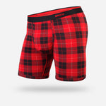 Boxer Brief - Fireside Plaid - Red