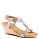 SHINING Strappy Sandal - Champagne Pink