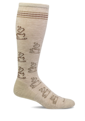 Women's Compression Socks 15-20mmHg - Caffeinated