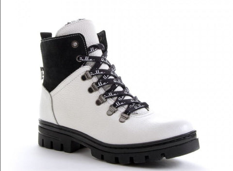 Bulle DORA Ankle Boot - White/Black