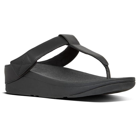 Fitflop Womens Mina Leather Toepost Black