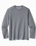 Tommy Bahama Flipshore Reversible Sweatshirt - Pewter/Grey