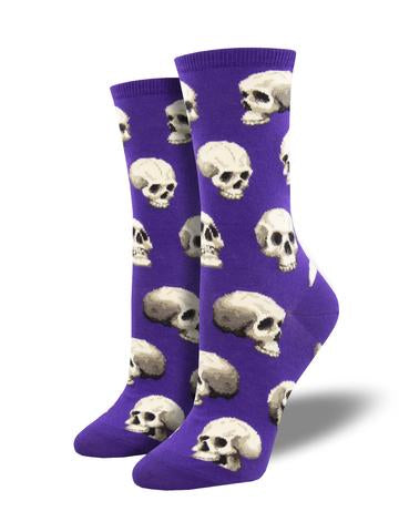 Sacred Skulls Ladies Sock - Purple